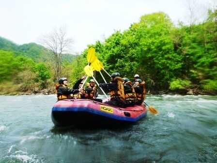 豐平川泛舟體驗行程