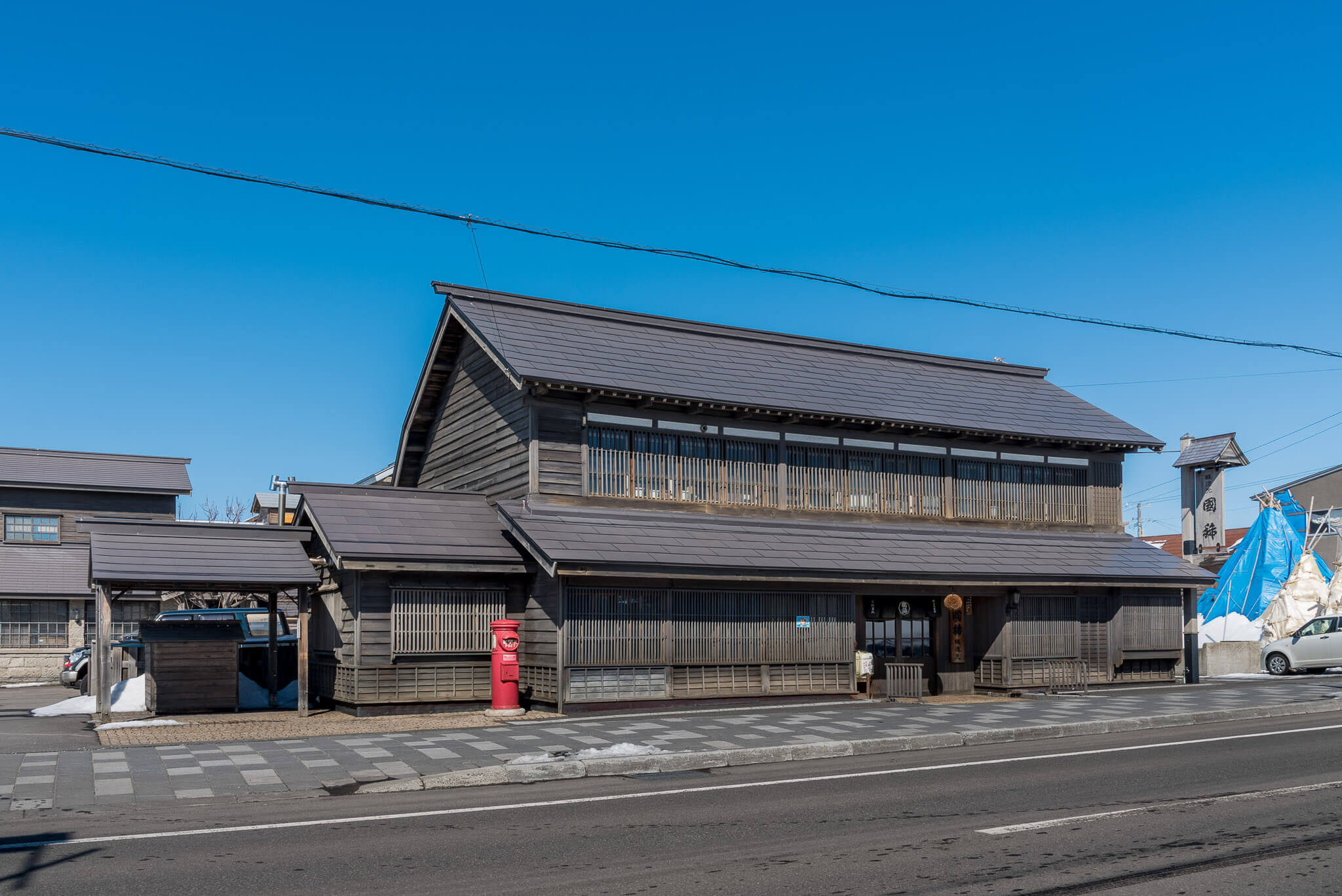增毛的歷史建築物群 車站前的歷史建造物群與舊增毛小學 北海道官方旅遊網站hokkaido Love