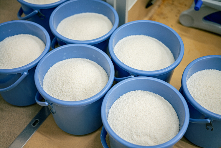上川大雪釀酒廠選用北海道米，打造特有的市場地位。